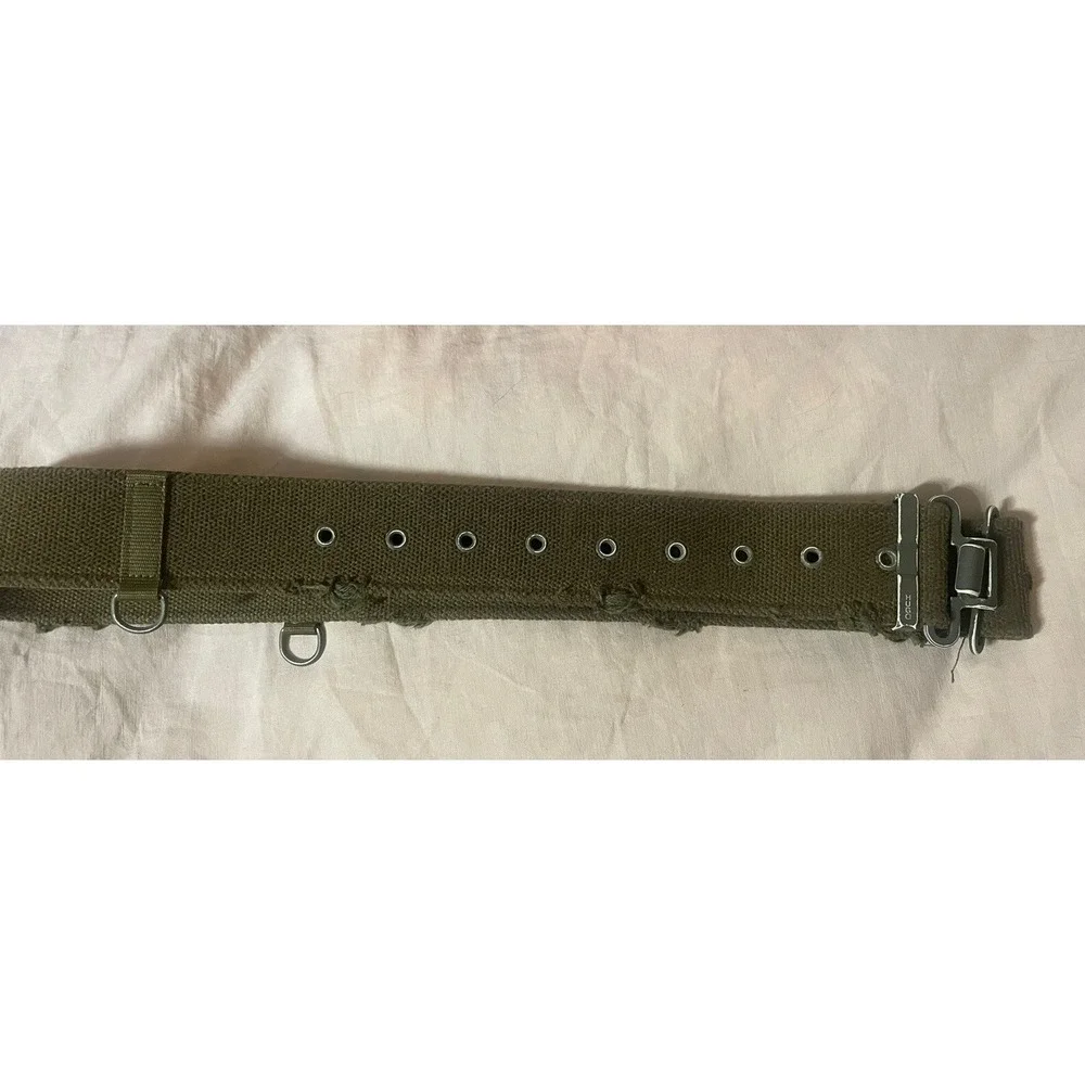 Hugo Boss Belt Sz 32 / 85 Military Green Pistol 20000‎ 91541